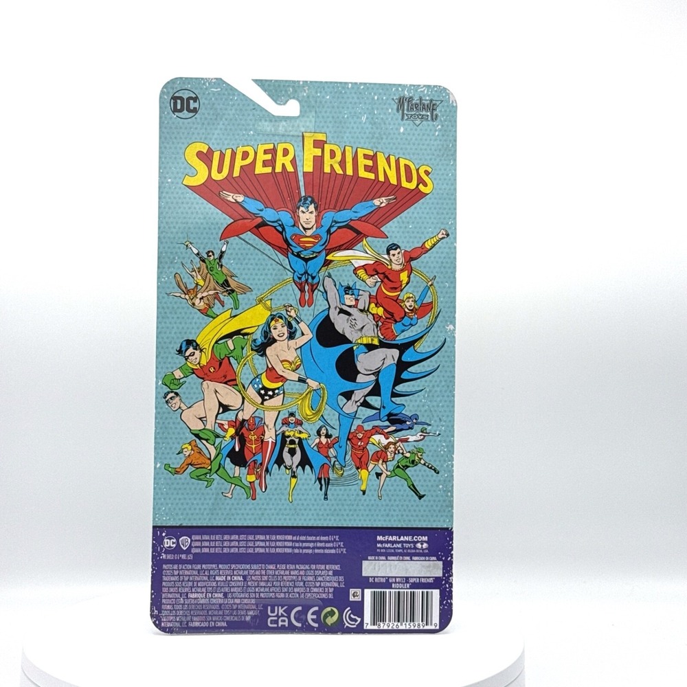 McFarlane DC Super Friends Retro The Riddler Platinum - Picture 3 of 3